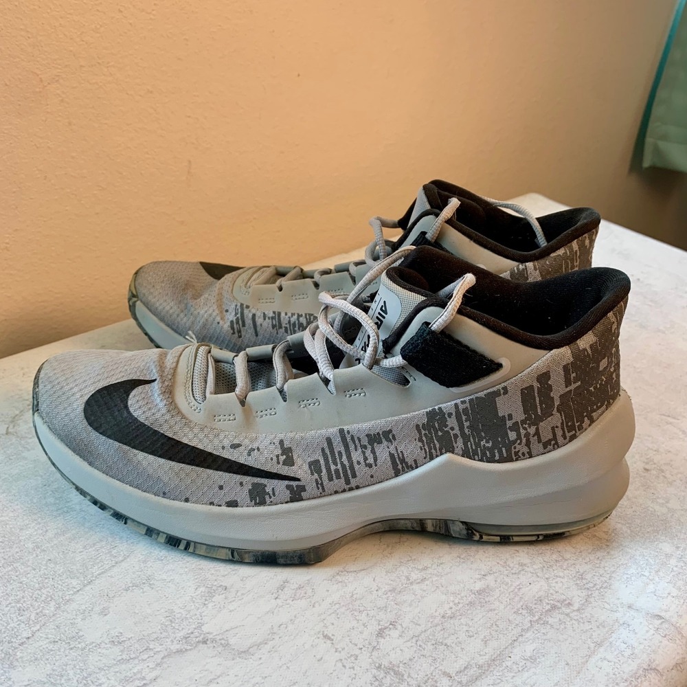 Nike Size 11 Air Max Infuriate 2 Mid‎ Grey Good AA7066-003 Basketball Shoes - Picture 4 of 16